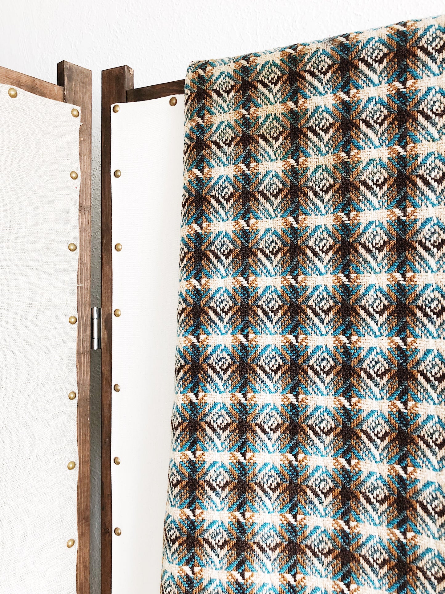 Vintage Pendleton Wool Throw Blanket