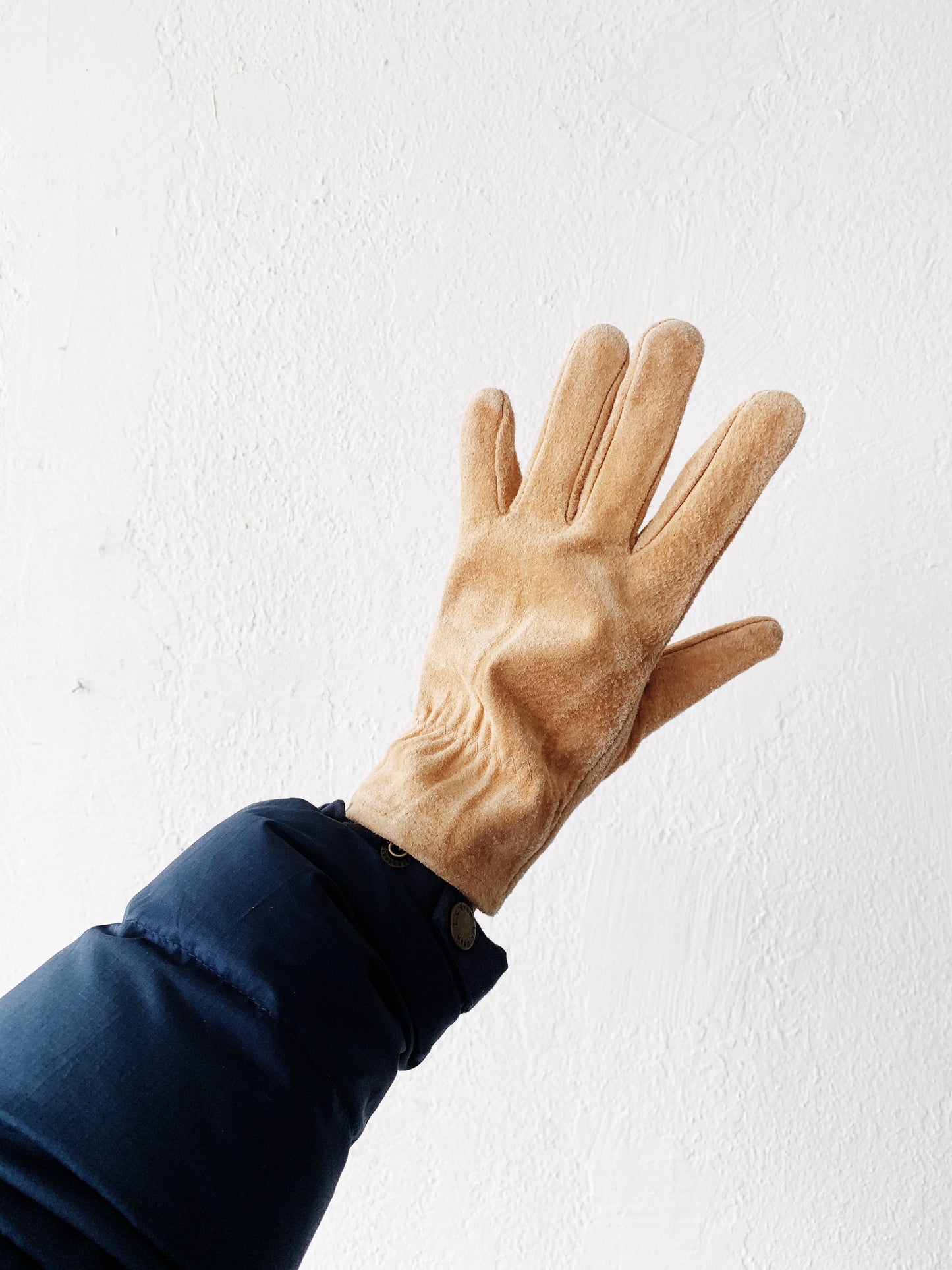 Vintage Suede Gloves