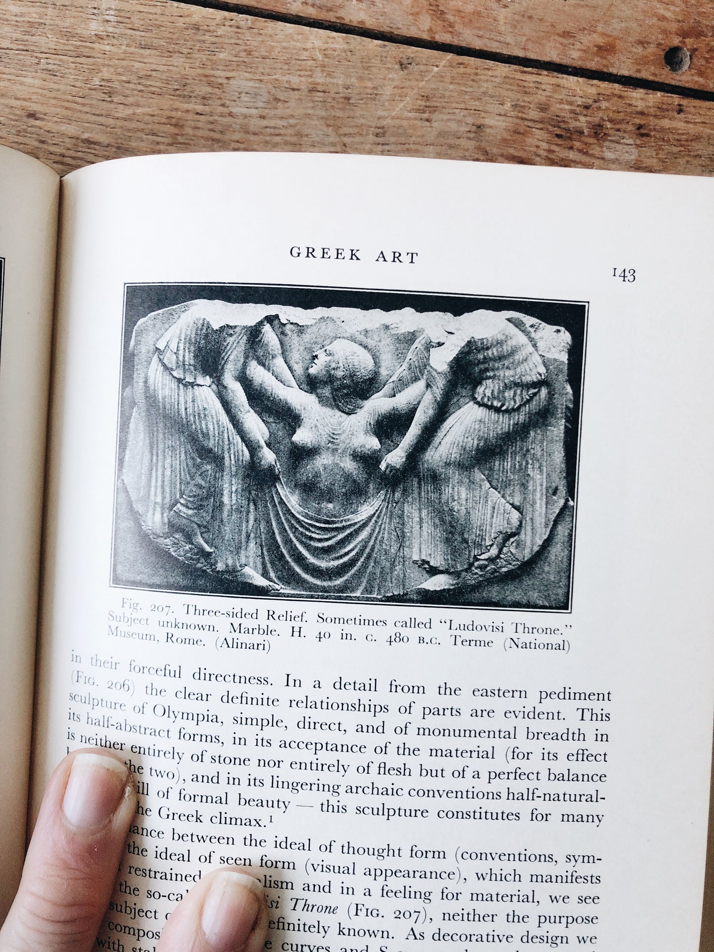 Vintage 1920s Art History Book