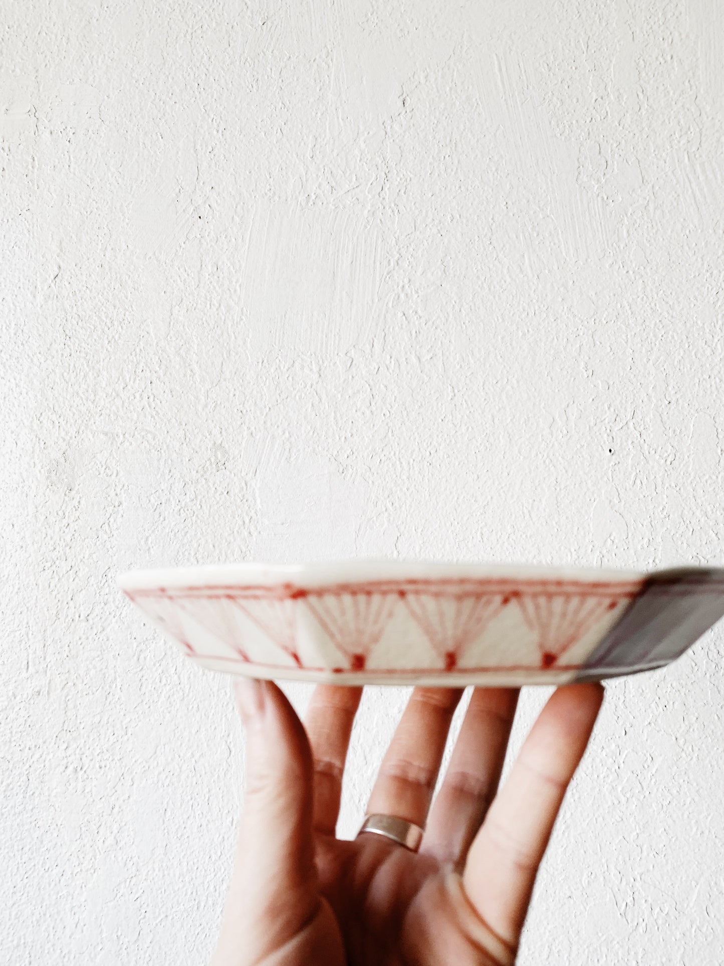 Vintage Japanese Dish Pair