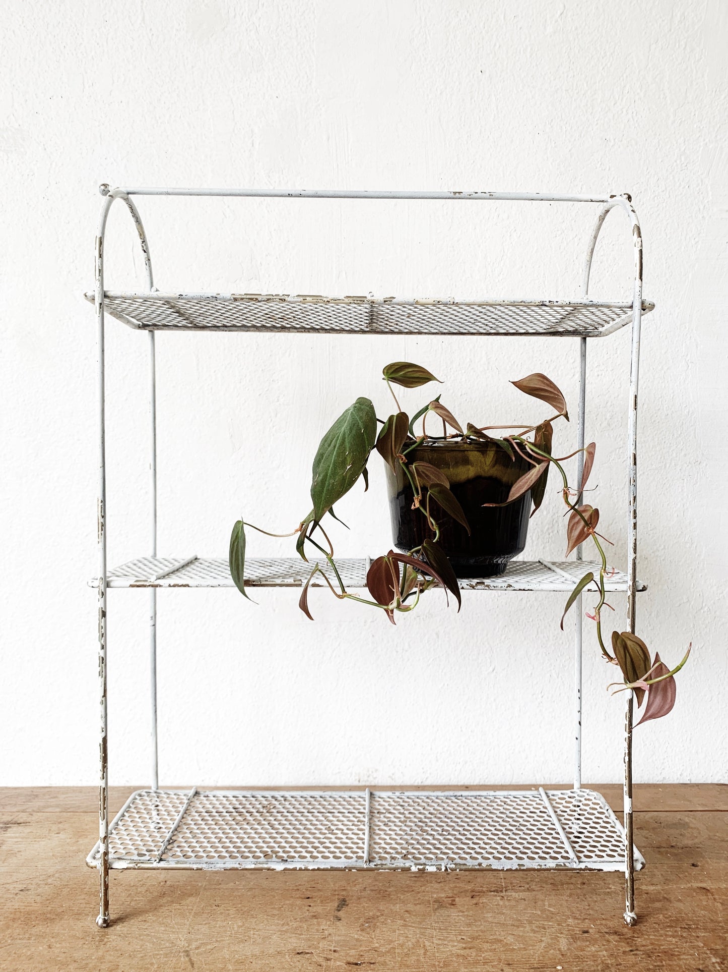 Mid Century Metal Shelf