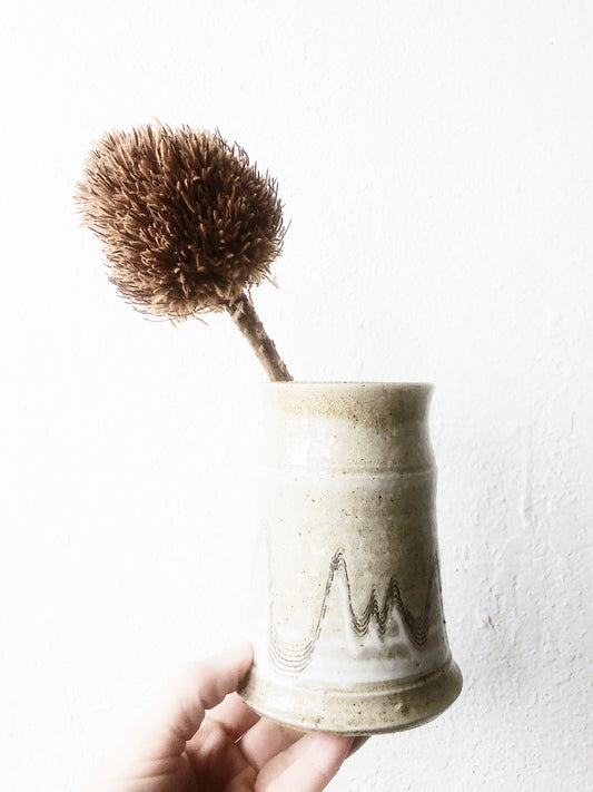Vintage Pottery Stoneware Vase