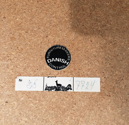 Vintage Danish Teak and Tile Coffee Table