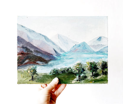 Vintage Landscape Painting