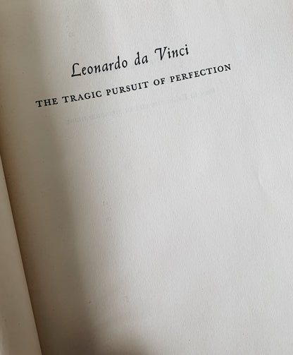 Vintage Leonardo da Vinci Book 1938