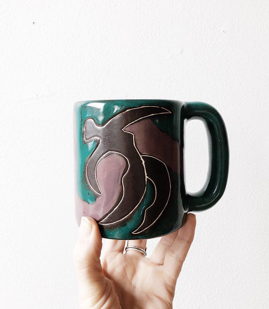 Vintage Mara Dancing Woman Mug
