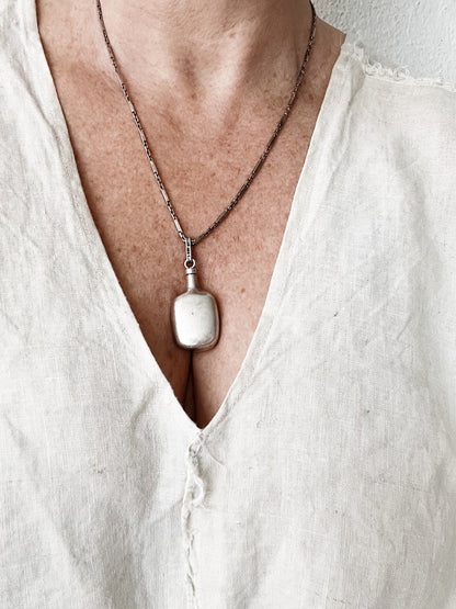 Vintage Sterling Perfume Pendant