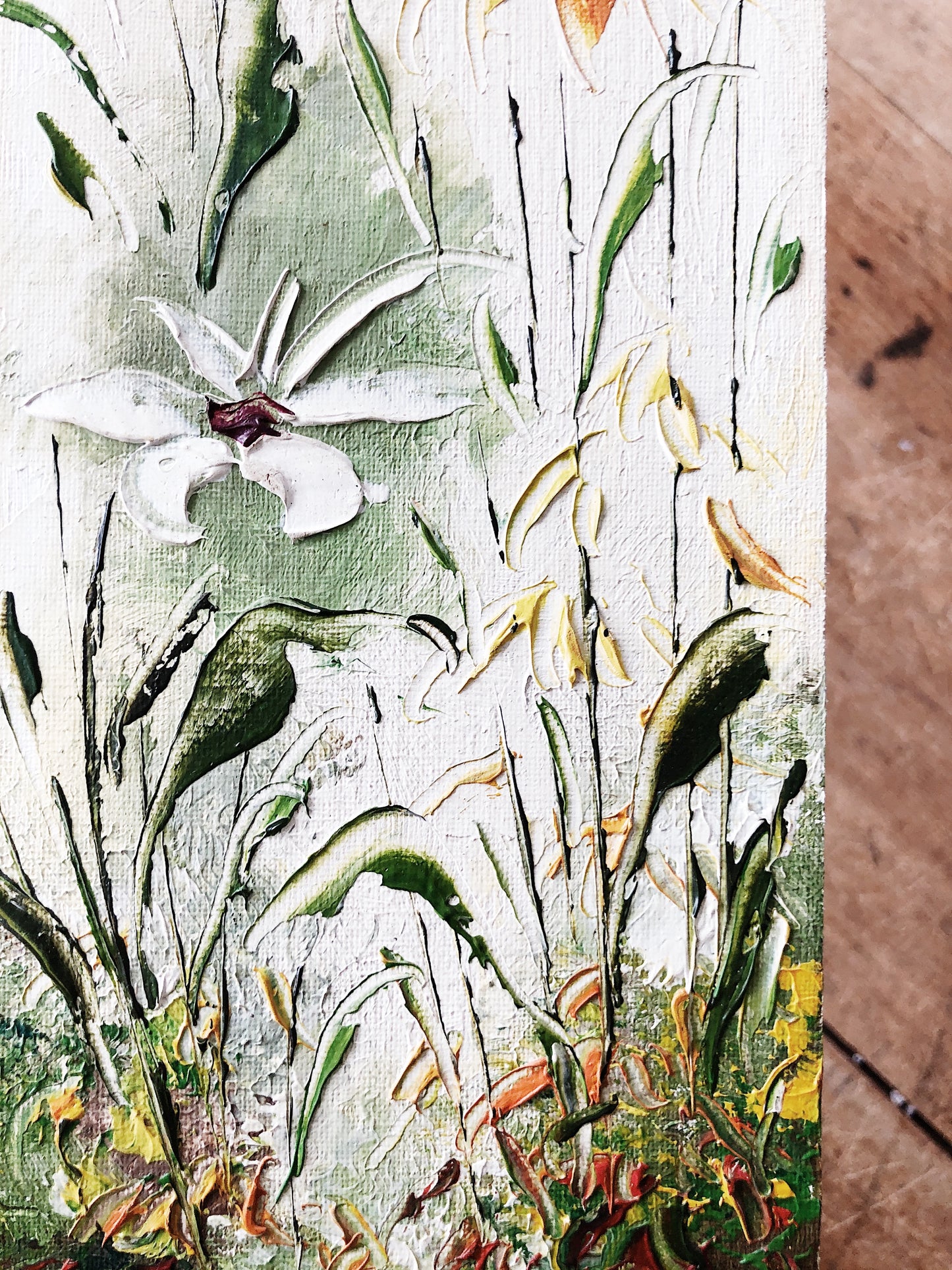 Sweet Vintage Spring Painting