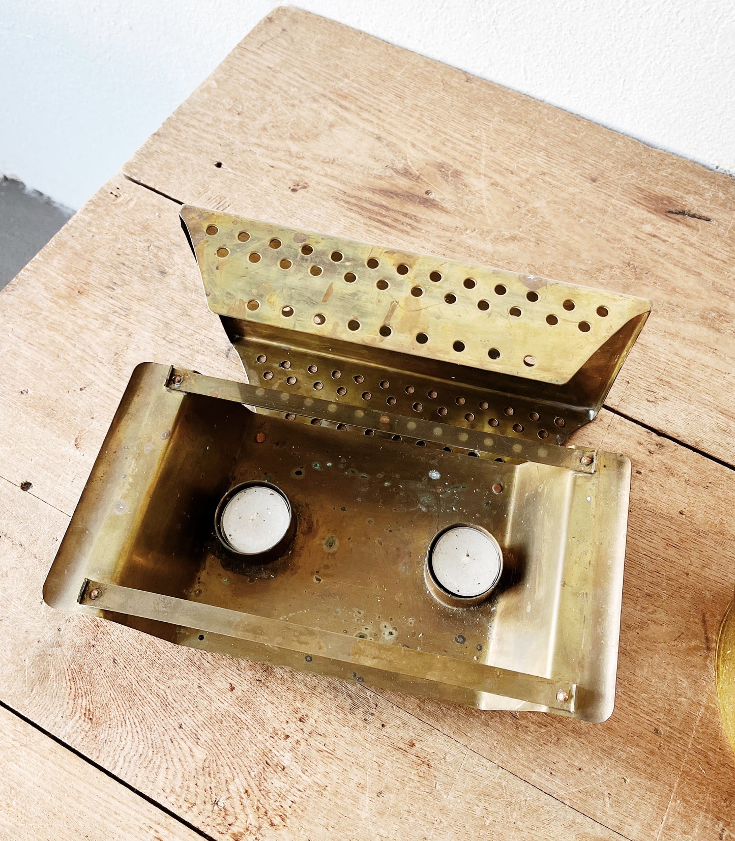 Vintage German Brass Warmer