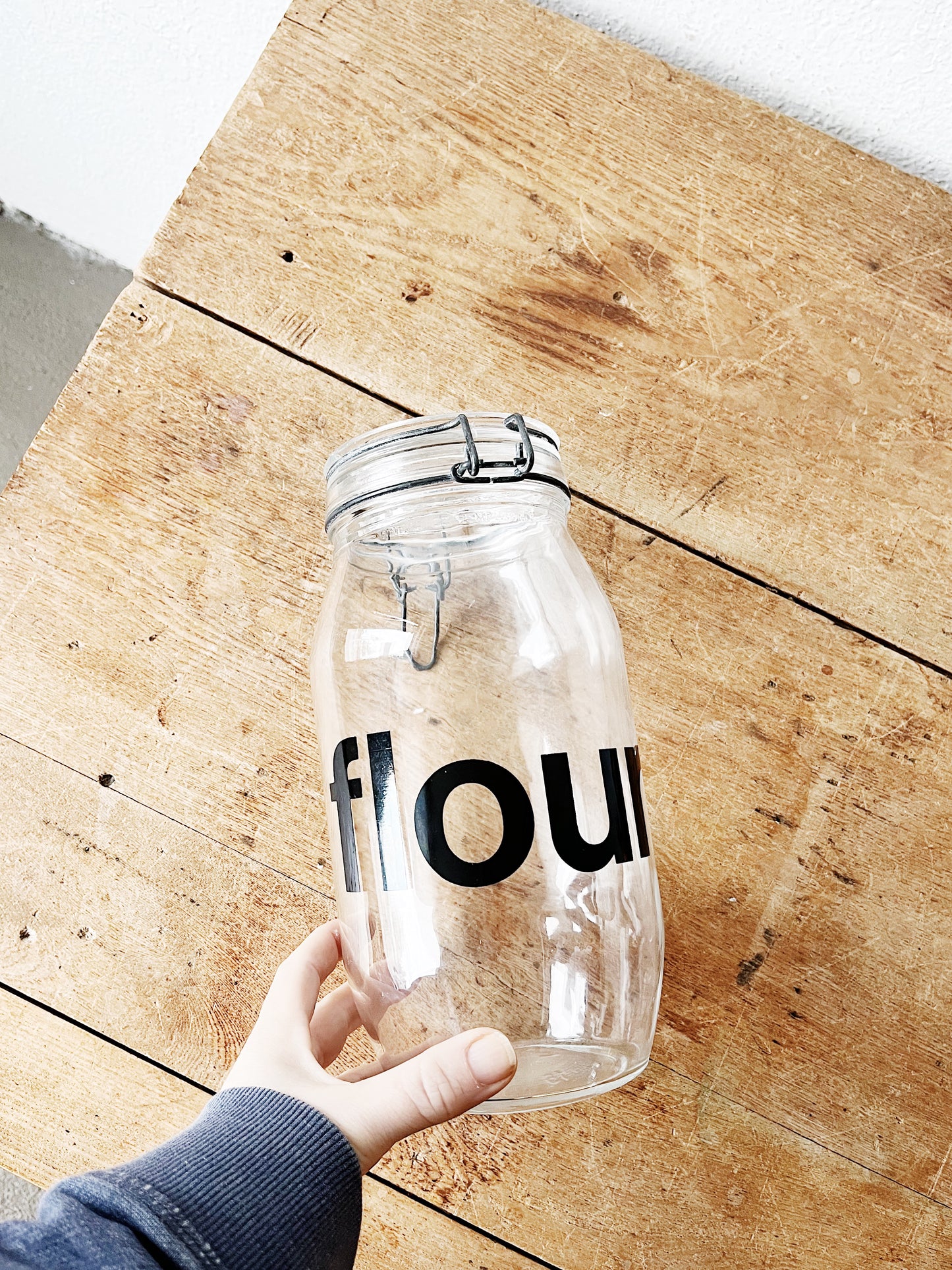 Vintage Flour Canister