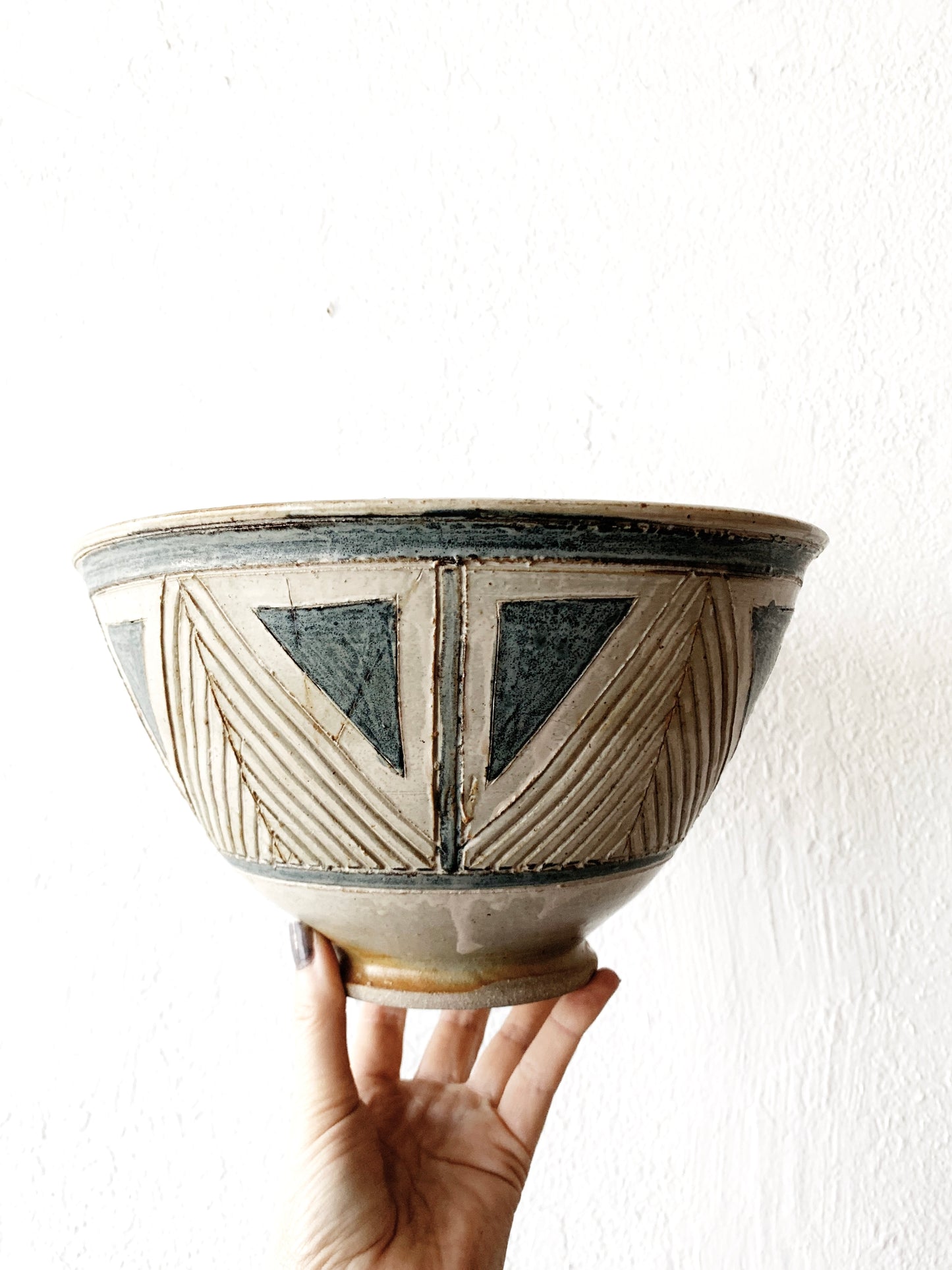 Large Pottery Bowl