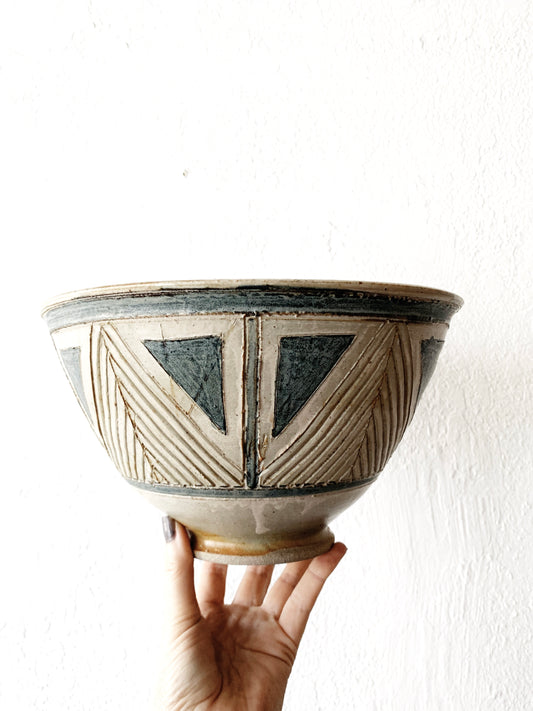 Large Pottery Bowl