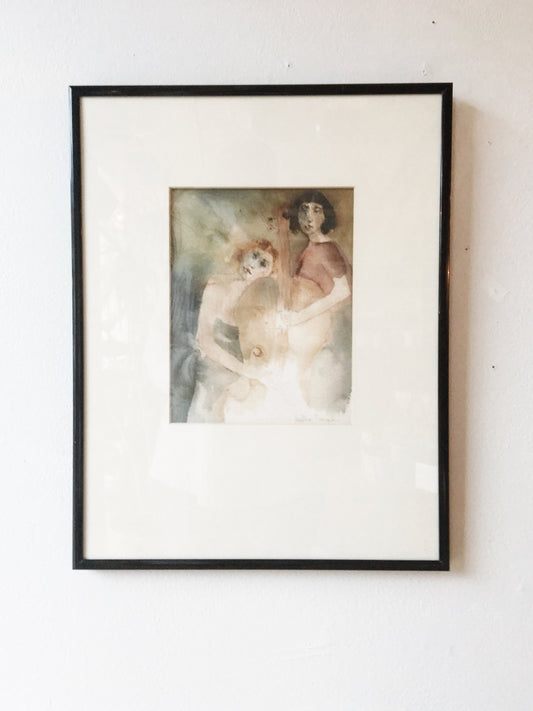 Archival Print of Original Watercolor by Sefla Joseph