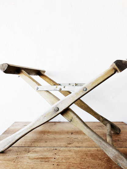 Vintage Luggage Rack