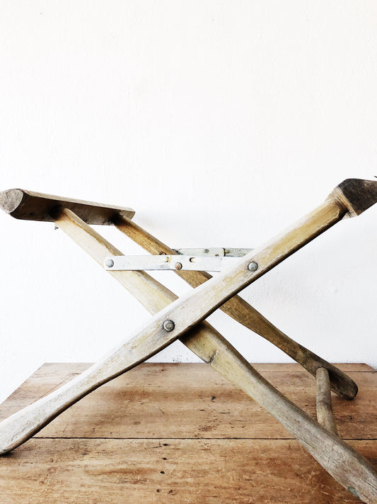 Vintage Luggage Rack