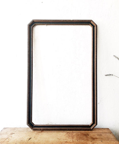 Large Vintage Wood Frame