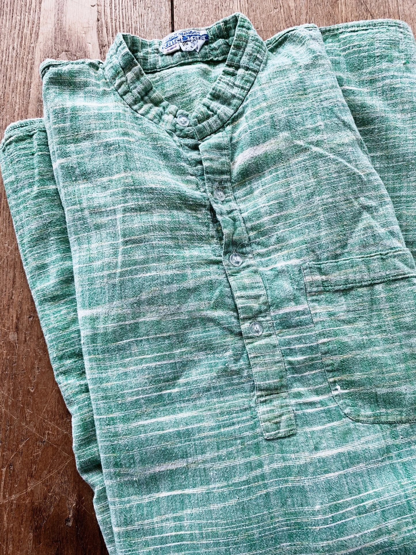 Vintage Cotton Tunic with Pockets