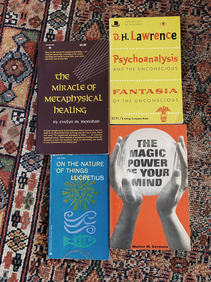 Vintage Metaphysical Book Collection