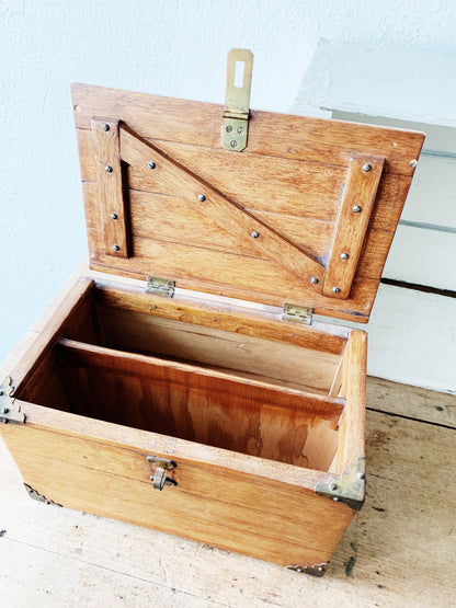 Vintage Handmade Wood Box