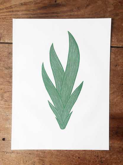 Vintage Czechoslovakian Wood Cut