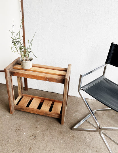 Vintage Slatted Shelf