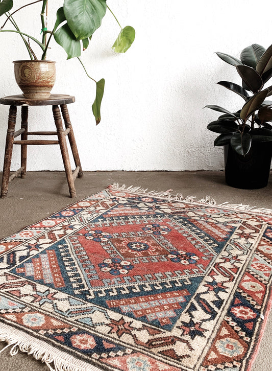 Vintage Square Wool Rug