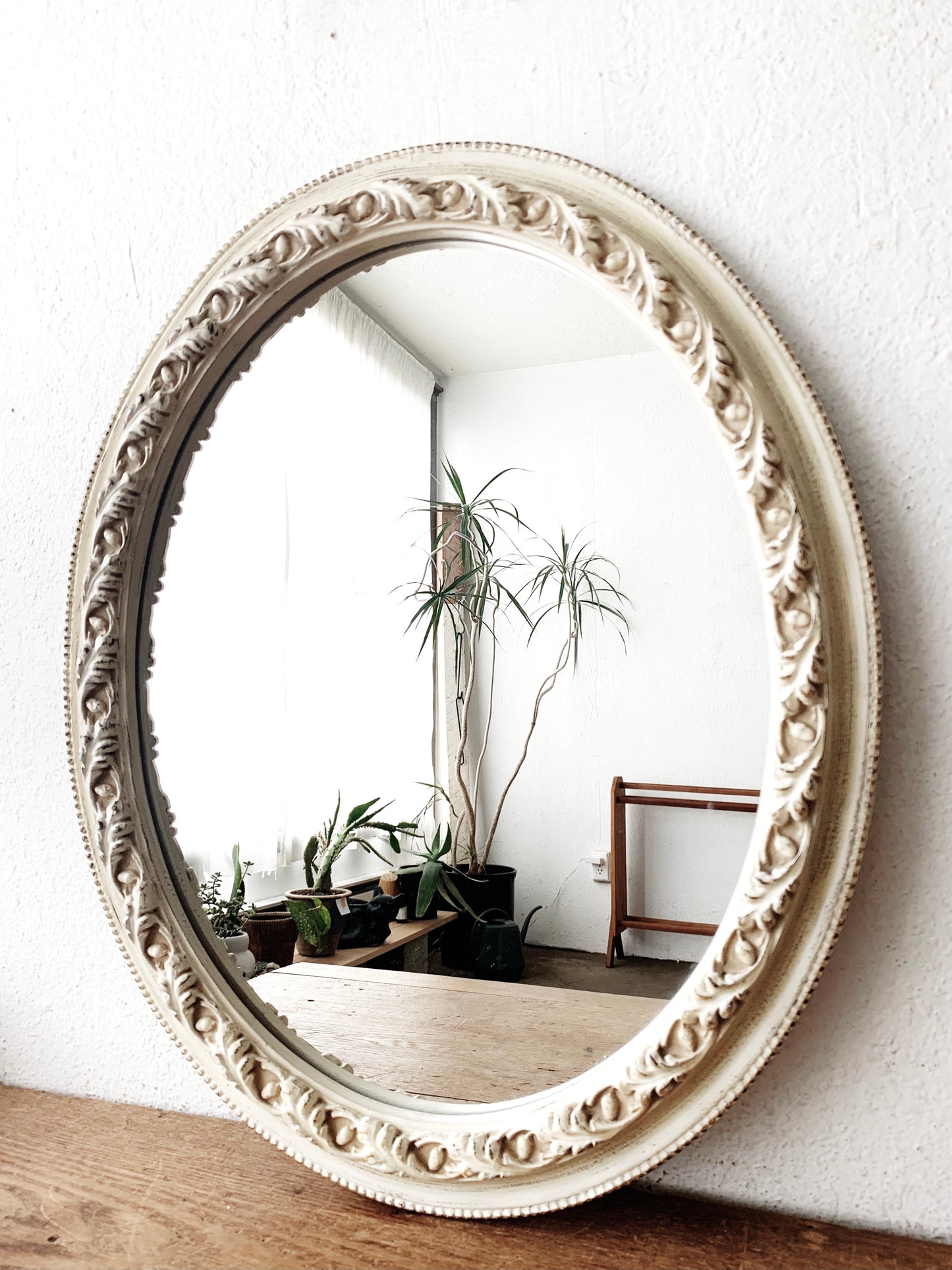Vintage Oval Mirror