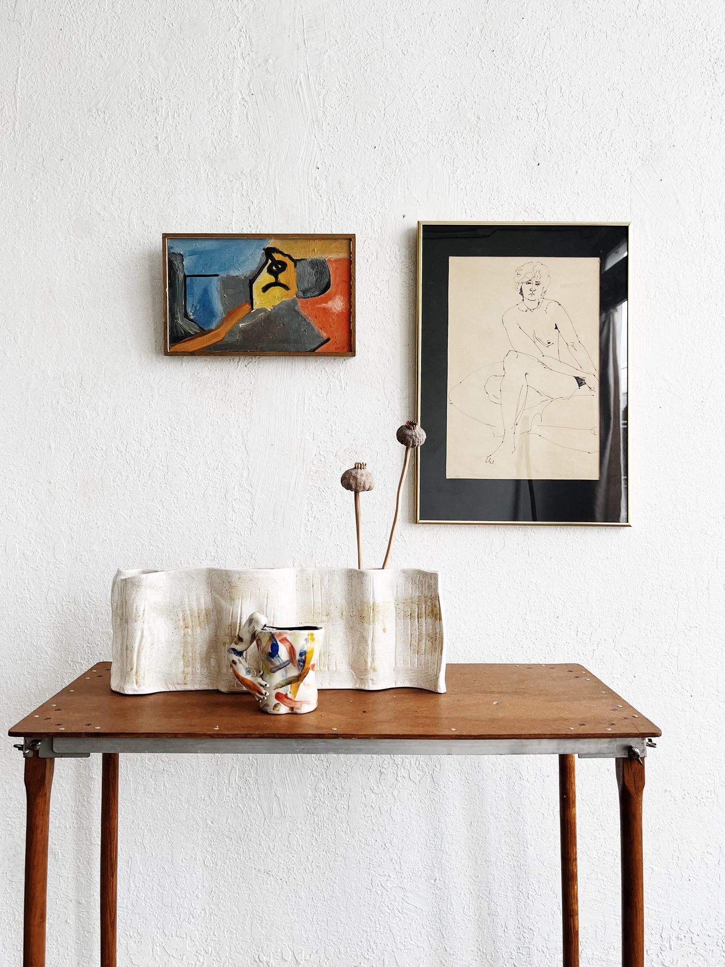 Original 1970s Abstract Painting
