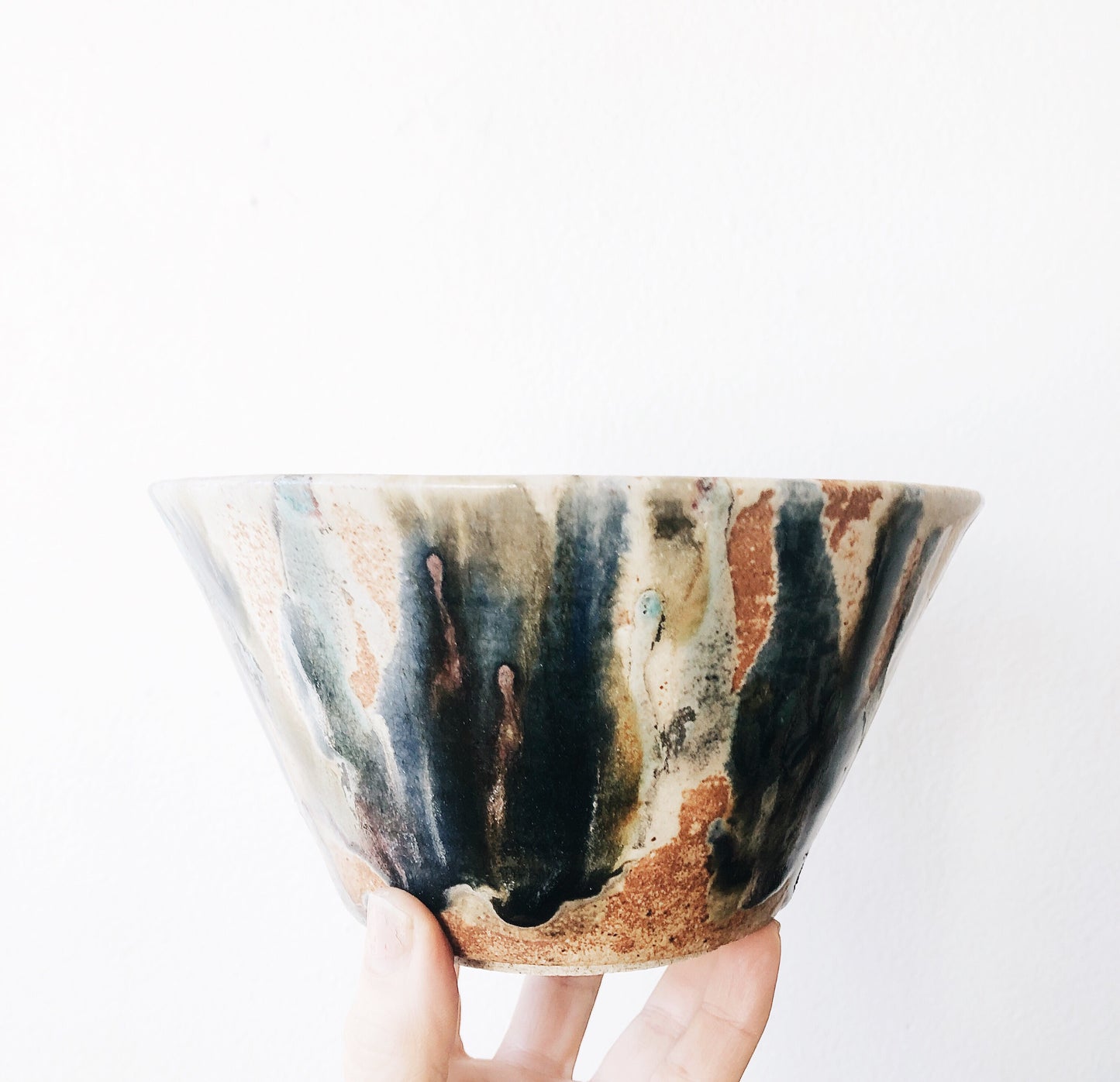 Vintage Marbled Planter
