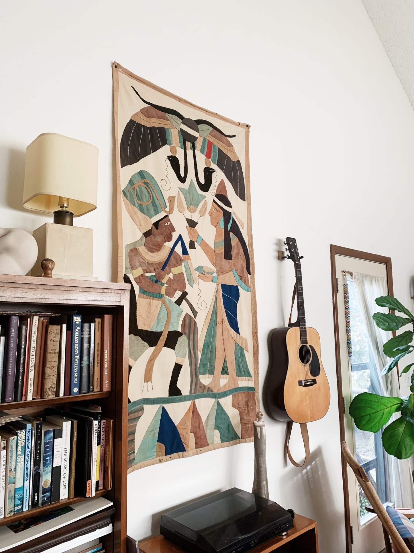 Large Antique Egyptian Tapestry