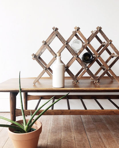 Vintage Japanese Wood Rack