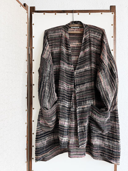 Yasuko Kurisaka Handmade Woven Jacket