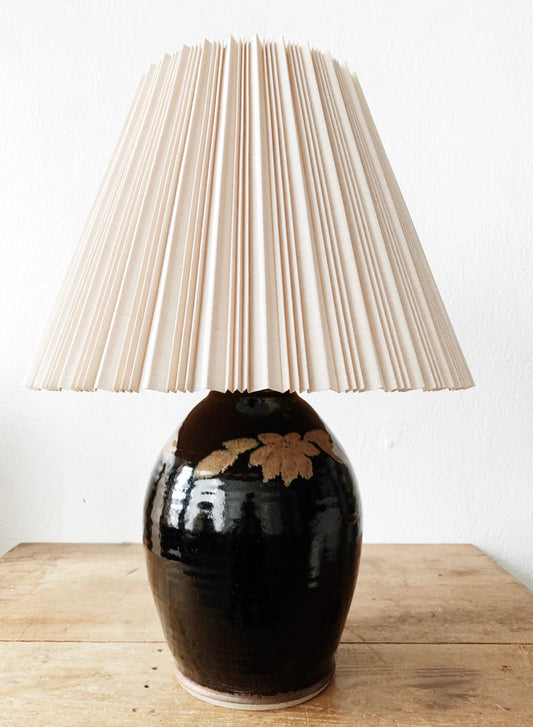 Vintage Pottery Lamp