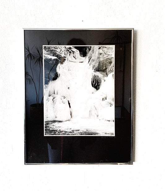 Vintage Framed Black And White Photo