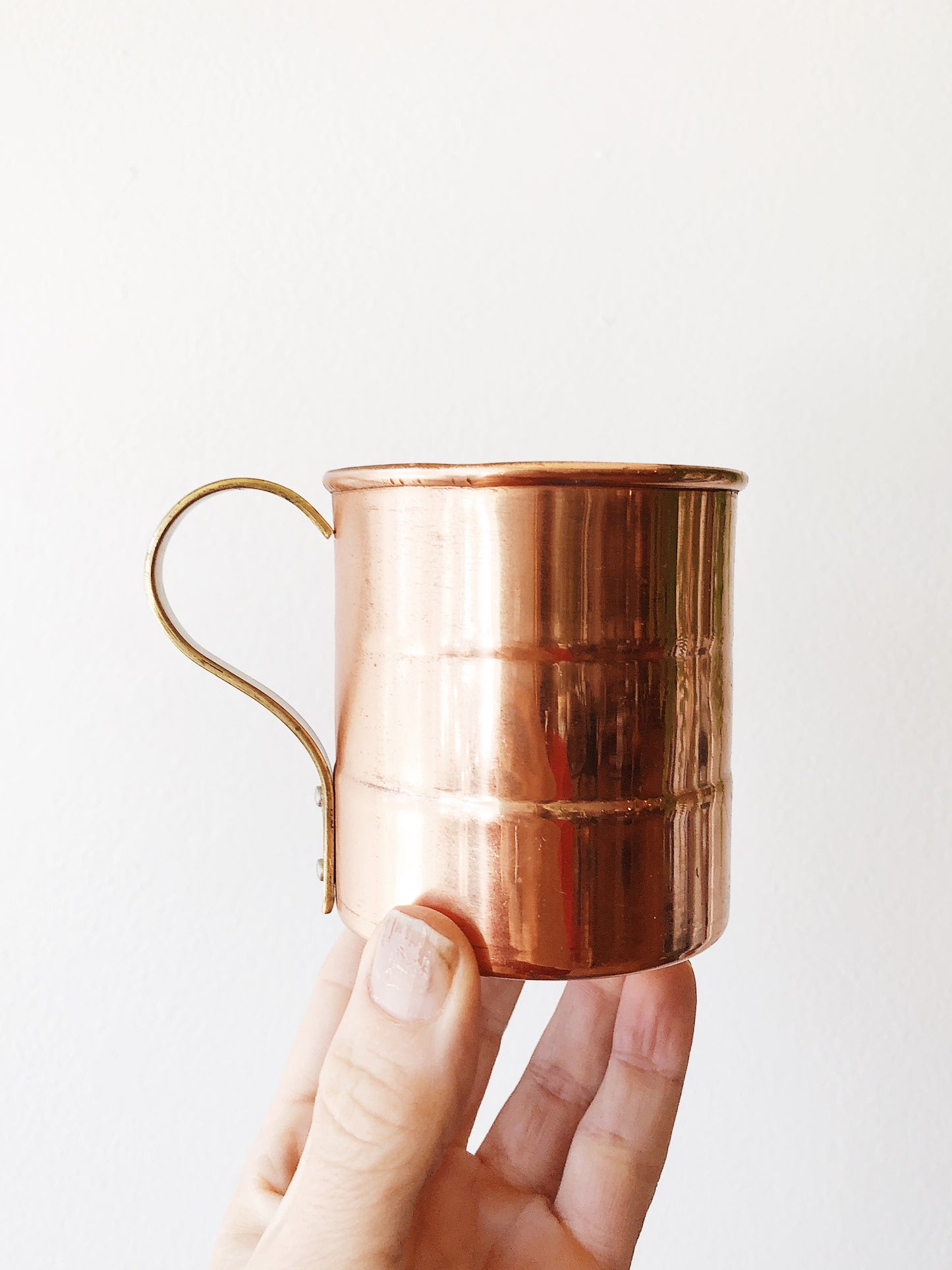 Vintage Copper Mug Set
