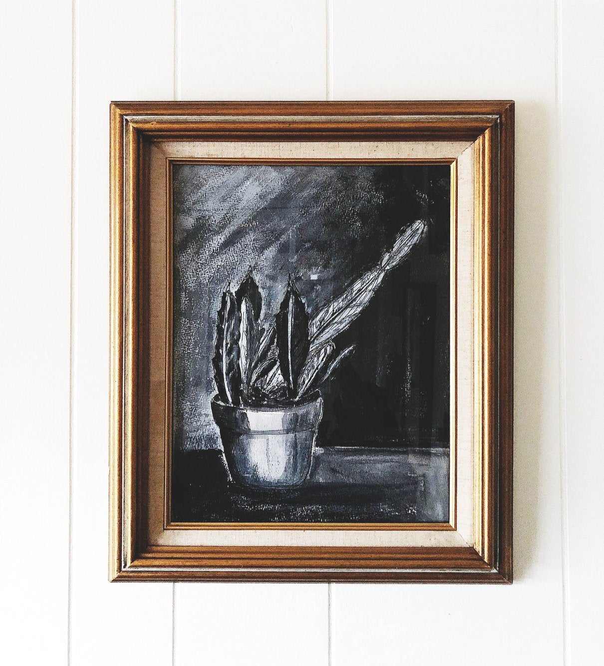 Original Mixed Media Still Life Painting