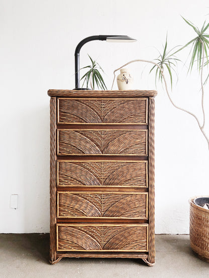 Vintage Woven Dresser