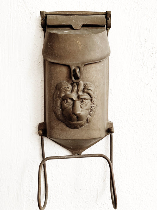 Antique Brass Mailbox