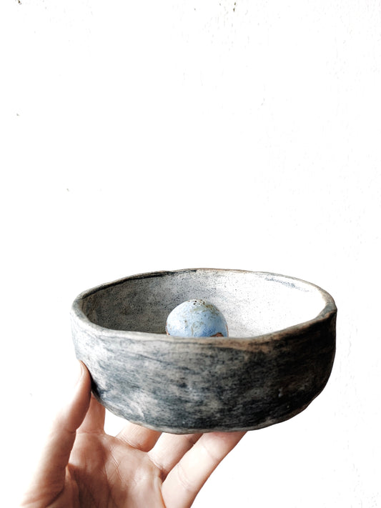 Handmade Pottery Incense Burner Dish