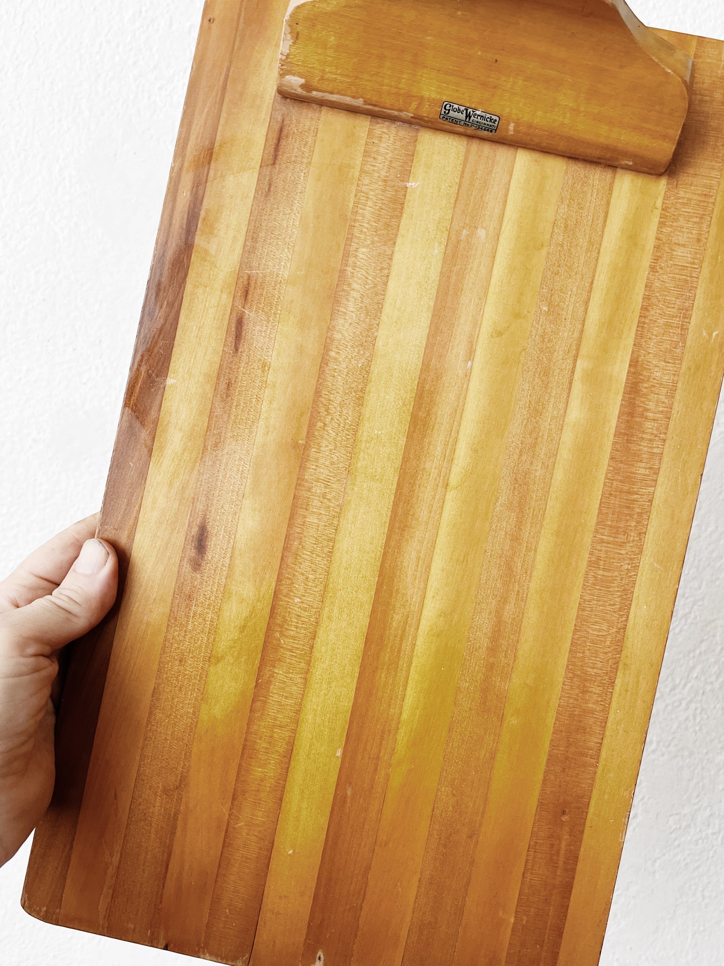 Antique Wood Clipboard