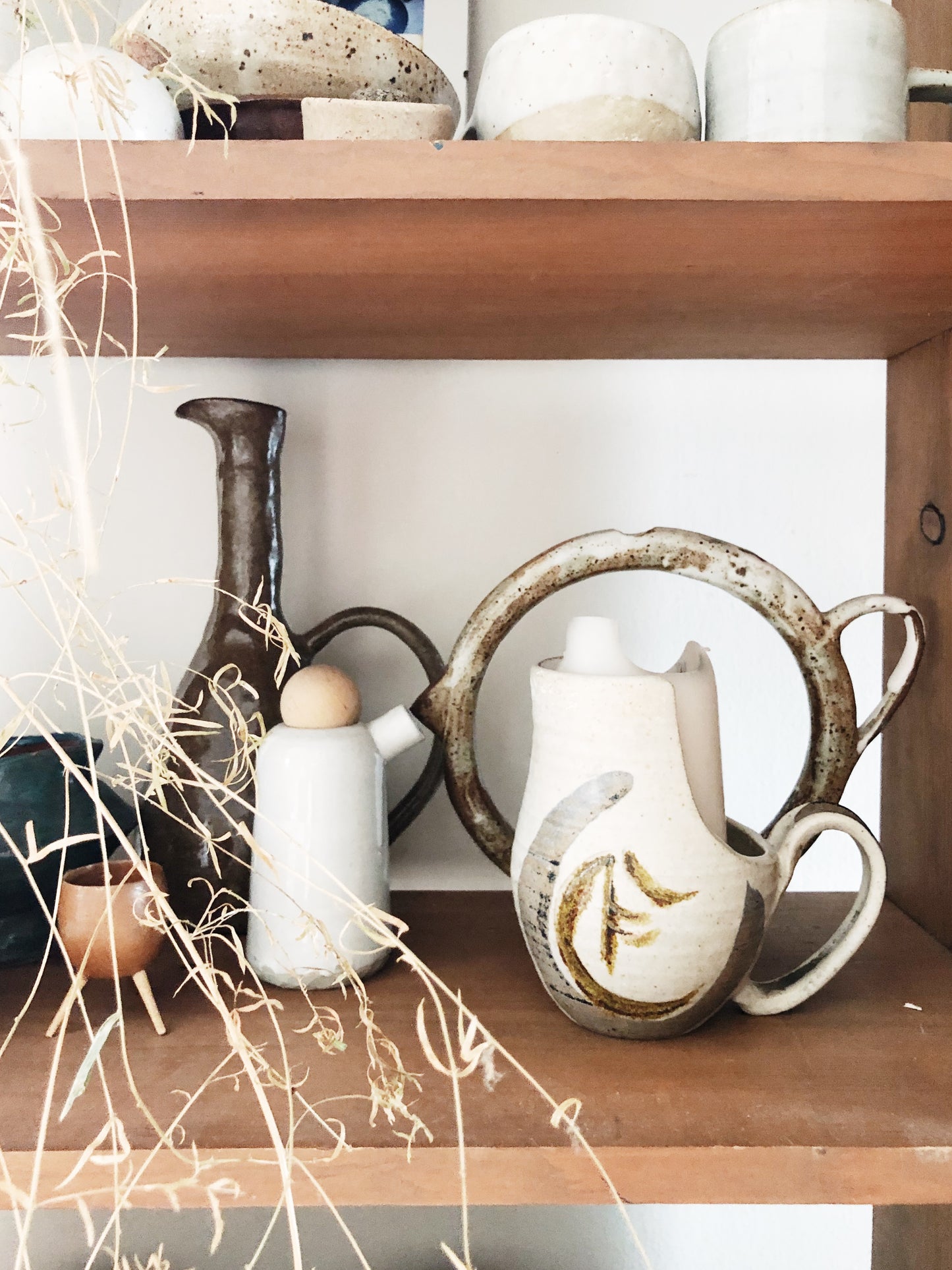 Vintage Ceramic Candle Holder