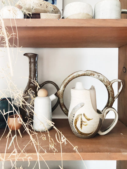 Vintage Ceramic Candle Holder