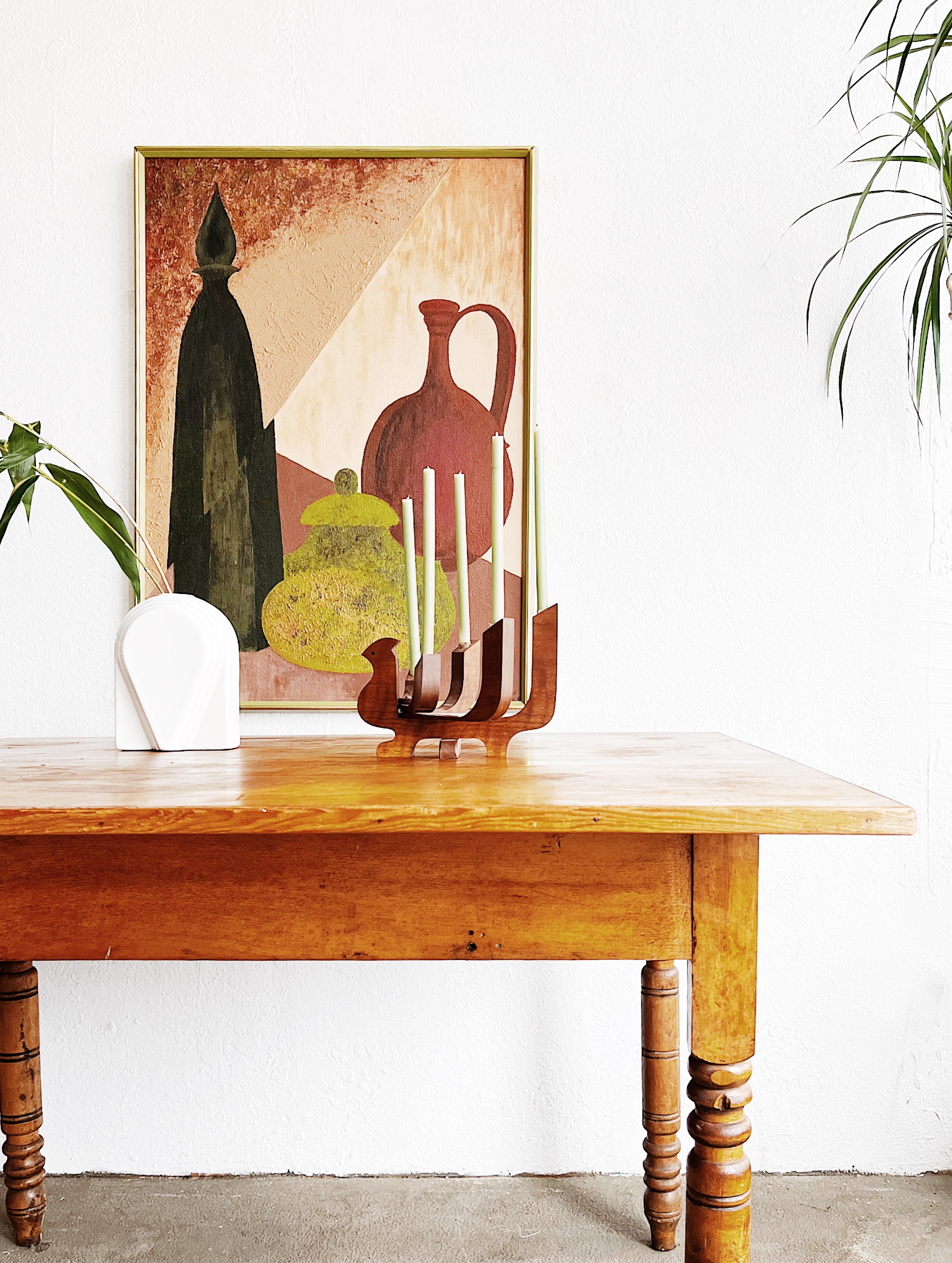 Antique Farm Table - Thumbnail 2