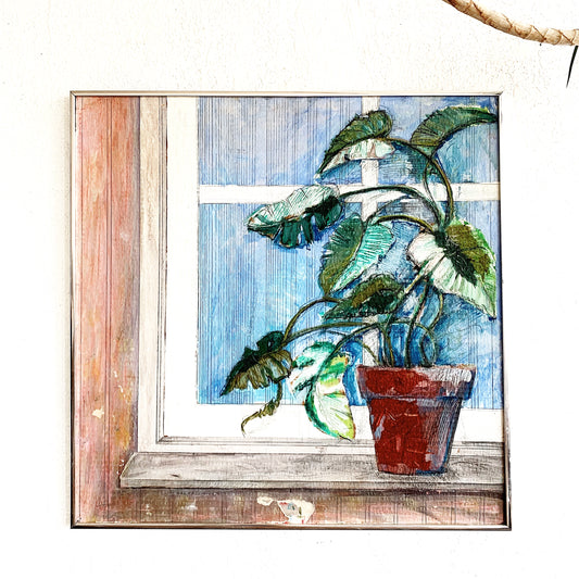 Vintage Painting / Collage