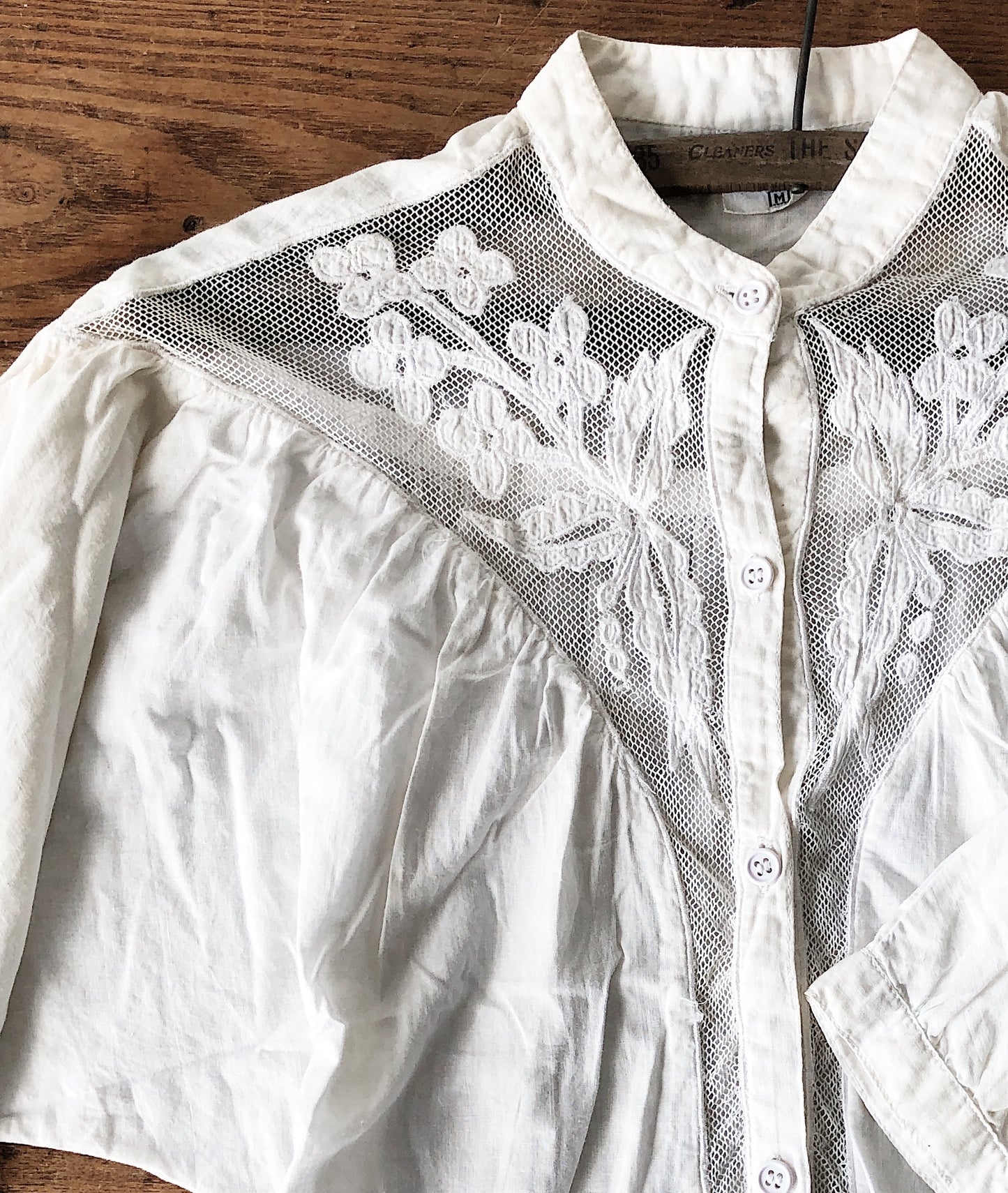 Vintage Cotton Dolman Blouse