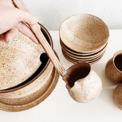 RESERVED Wool Dhurrie Rug/ Pozole Set