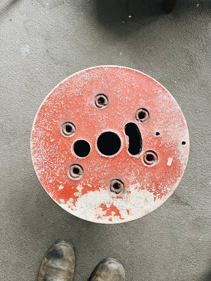 Vintage Industrial Spool Stand