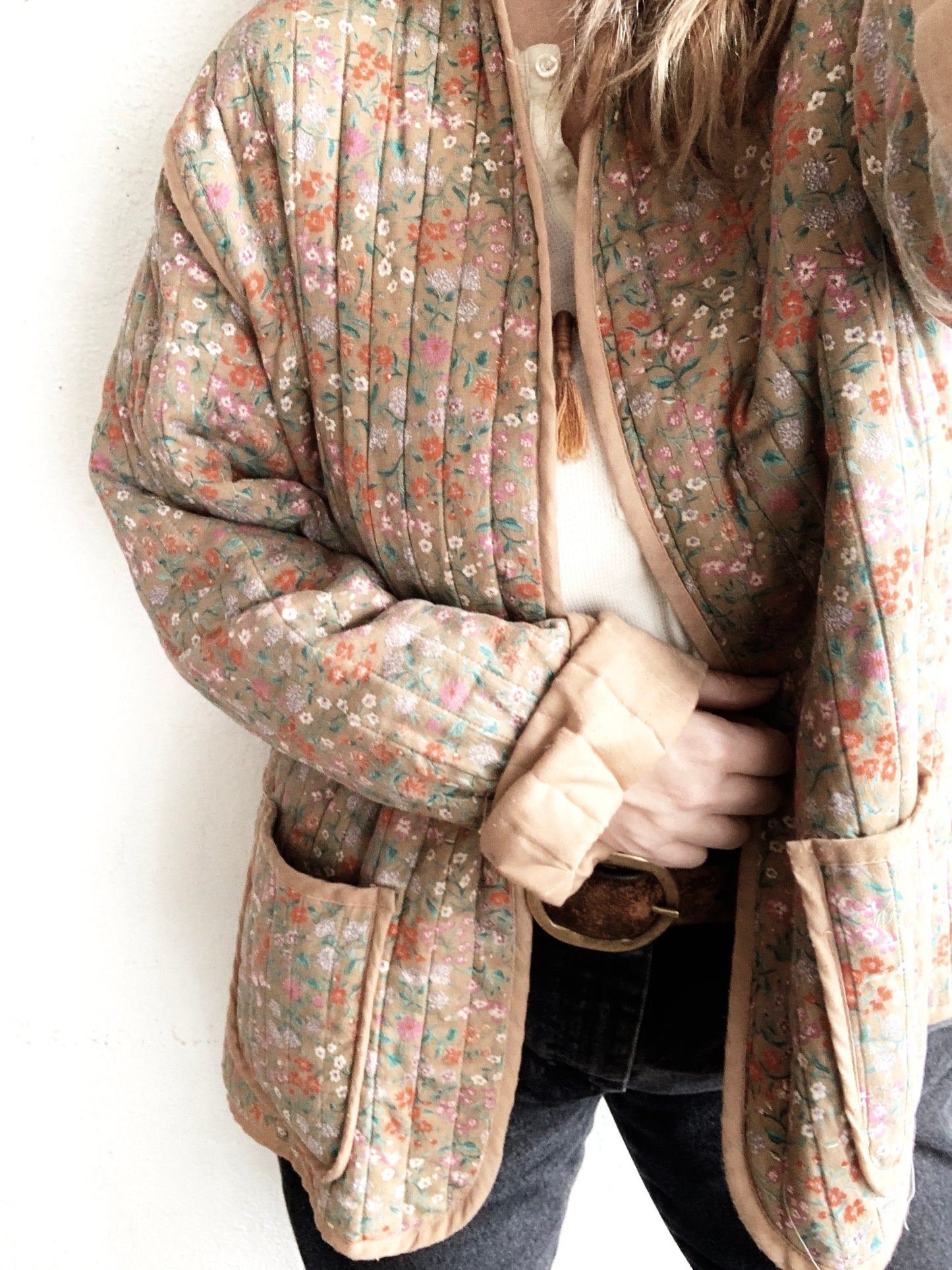Vintage Cotton Quilted Jacket