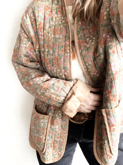 Vintage Cotton Quilted Jacket