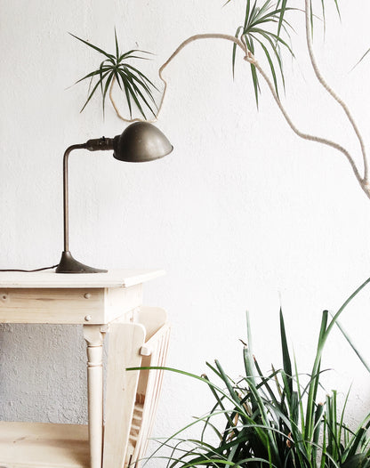 Vintage Natural Wood Book Table